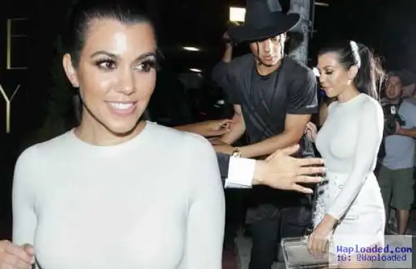 Kourtney Kardashian Spotted Leaving GQ Party With P Diddy